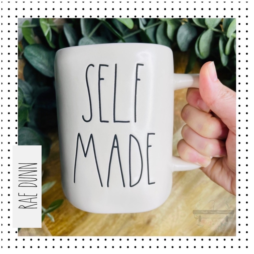 NEW Rae Dunn - SELF MADE Beige Mug Cup